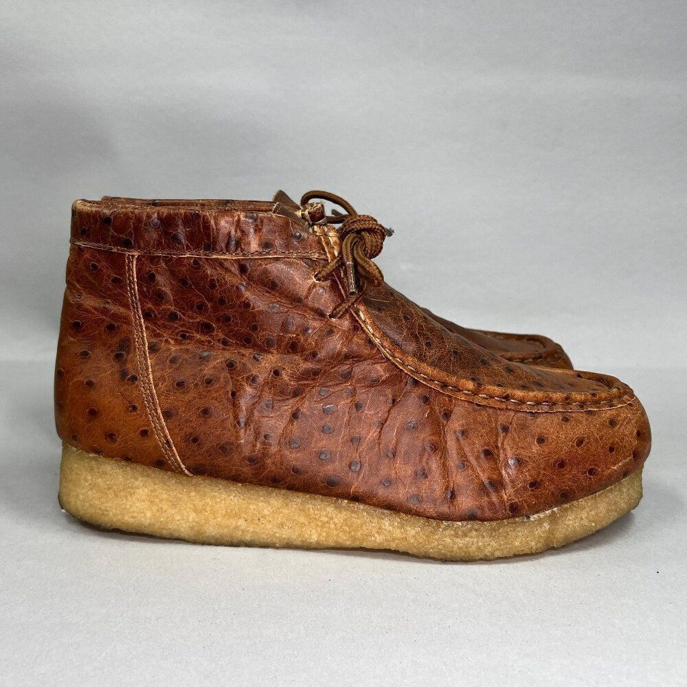 Roper Performance Men's Size 9 Brown Leather Gum Sole Chukka Boots
